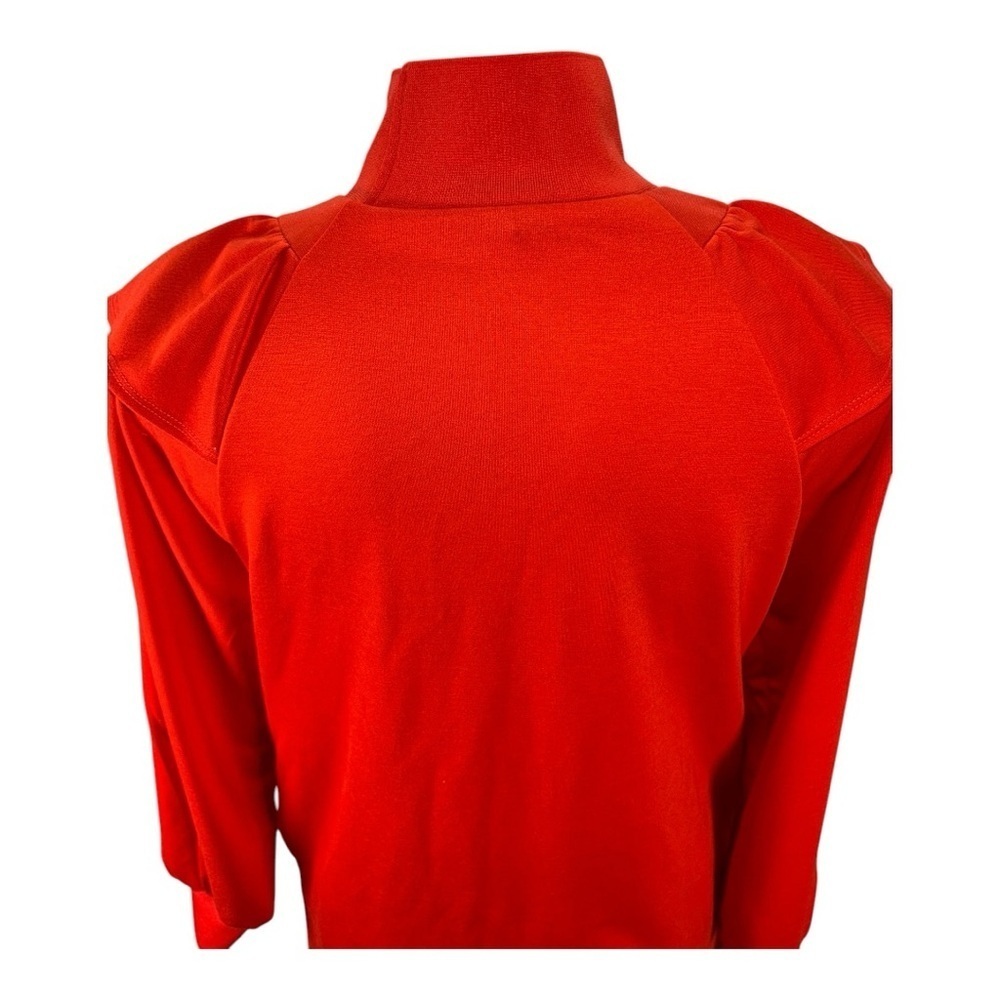 Who What Wear Fiery Red Long Sleeve Sheath Ruffle Dress
Size: Small - Picture 10 of 15